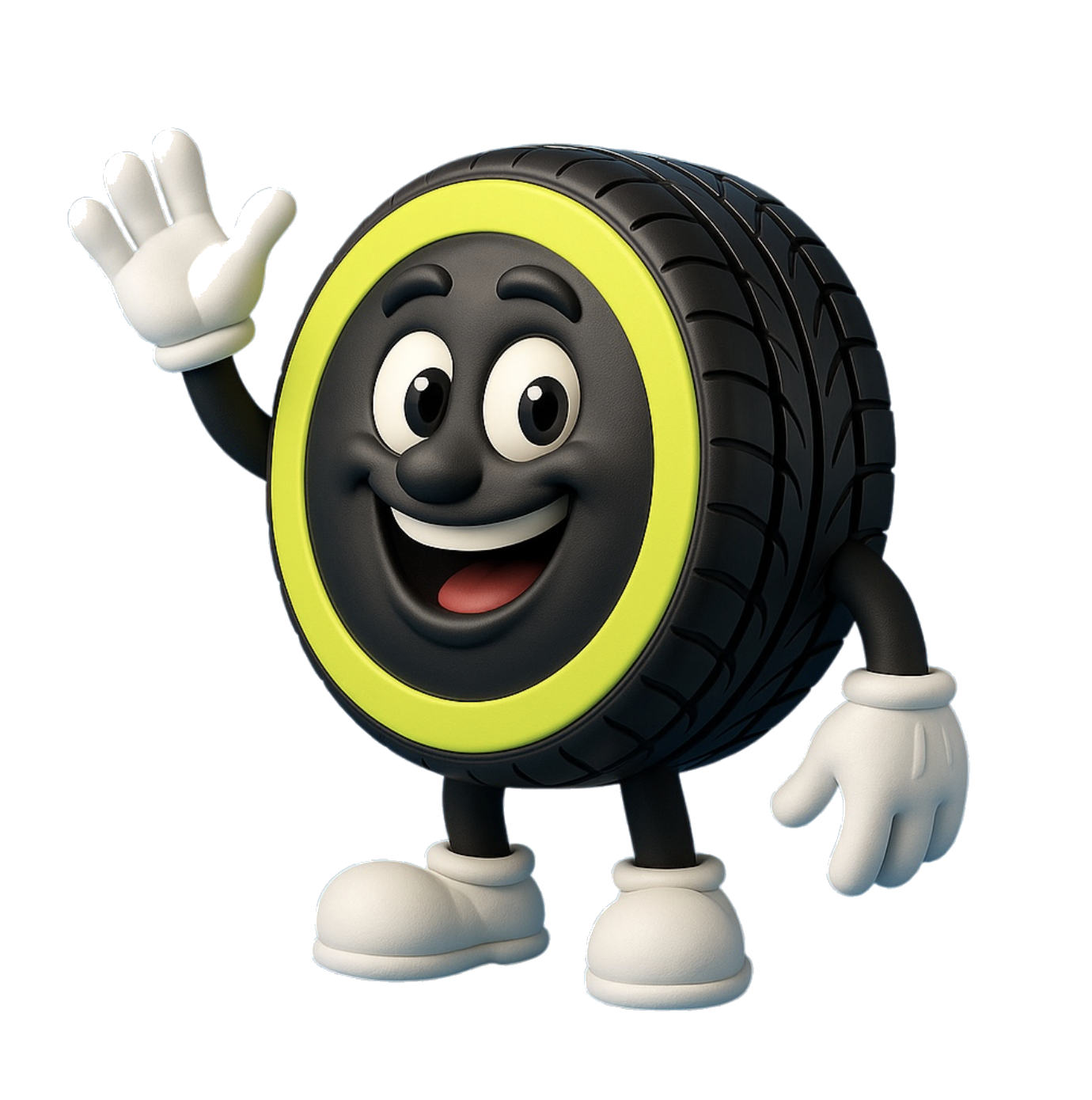 Swappy the Tire Mascot